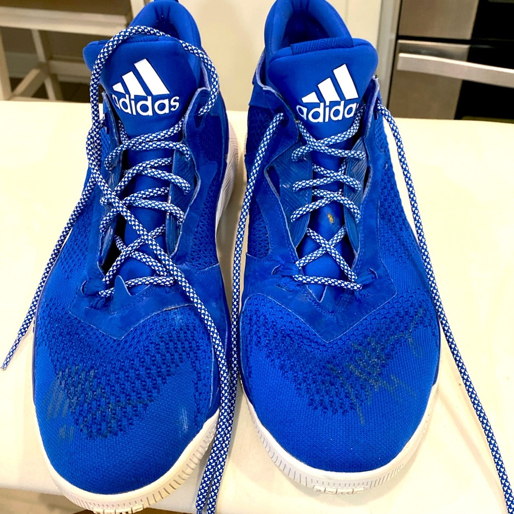 Adidas, tennis shoes, size 15